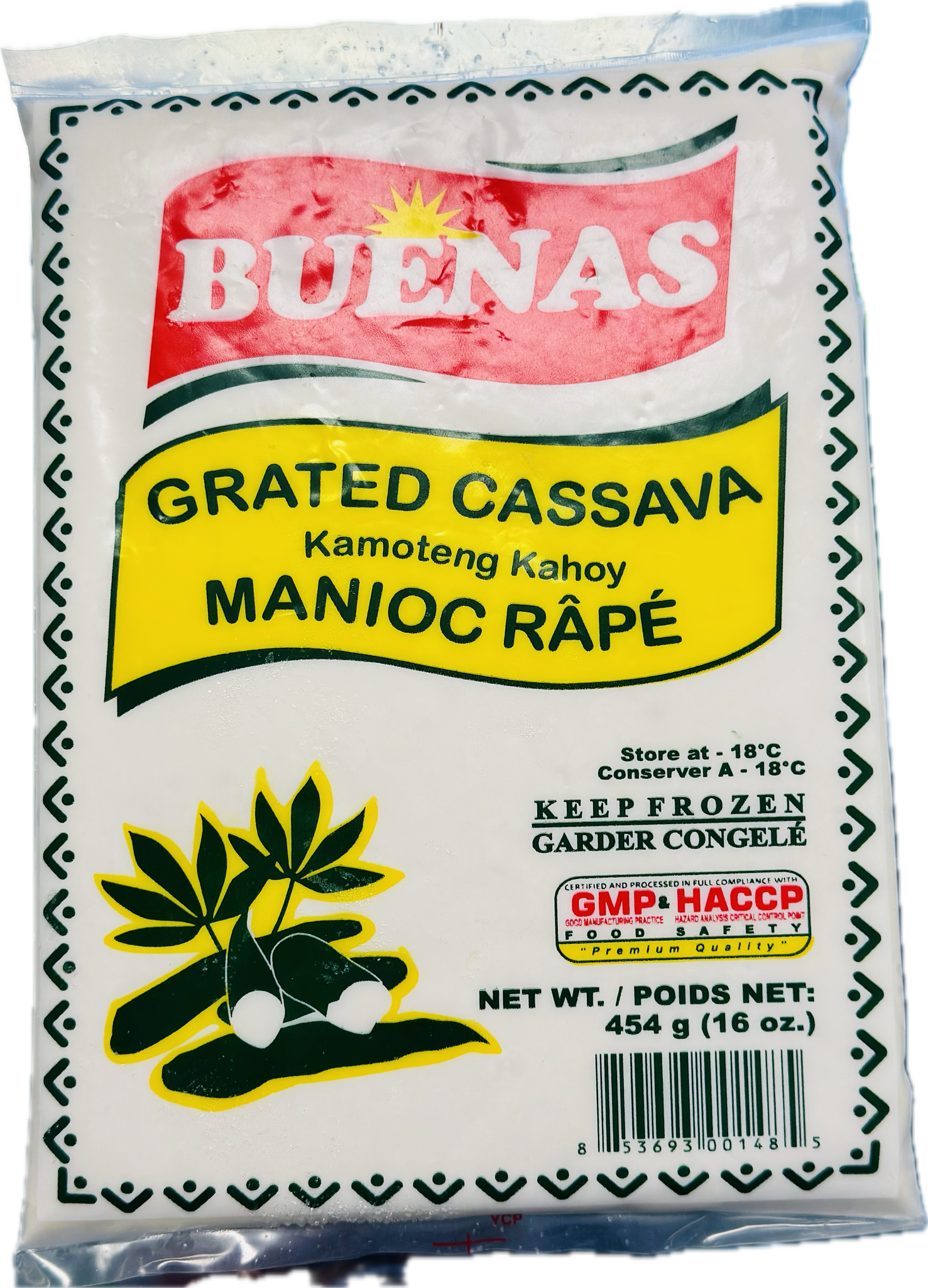 BUINAS GRATED CASSAVA
Kamoteng Kahoy