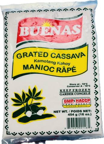 BUINAS GRATED CASSAVA
Kamoteng Kahoy