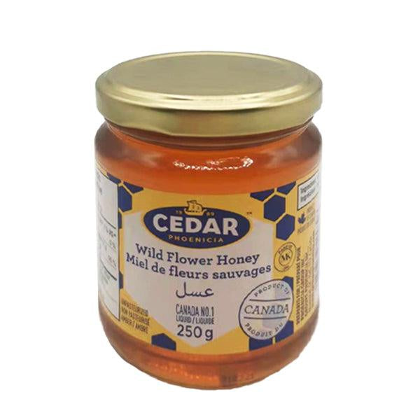 cedar wild flower honey