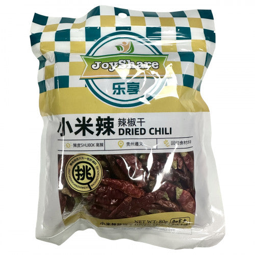 Joy Share 乐享小米辣辣椒干
DRIED CHILI very hot