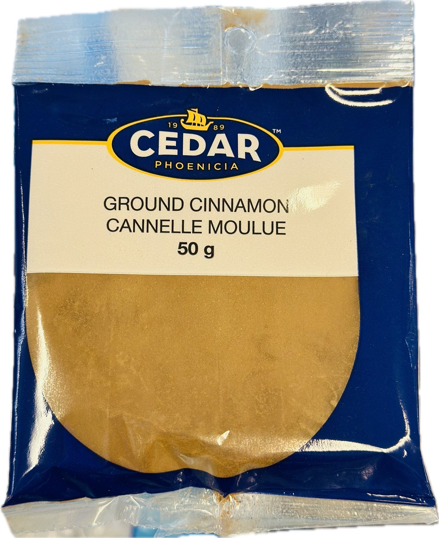 CEDAR PHOENICIA
GROUND CINNAMON CANNELLE MOULUE
50 g