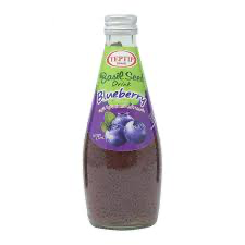 Teptip Basil Seed Drink With Blueberry Flavour 290ml