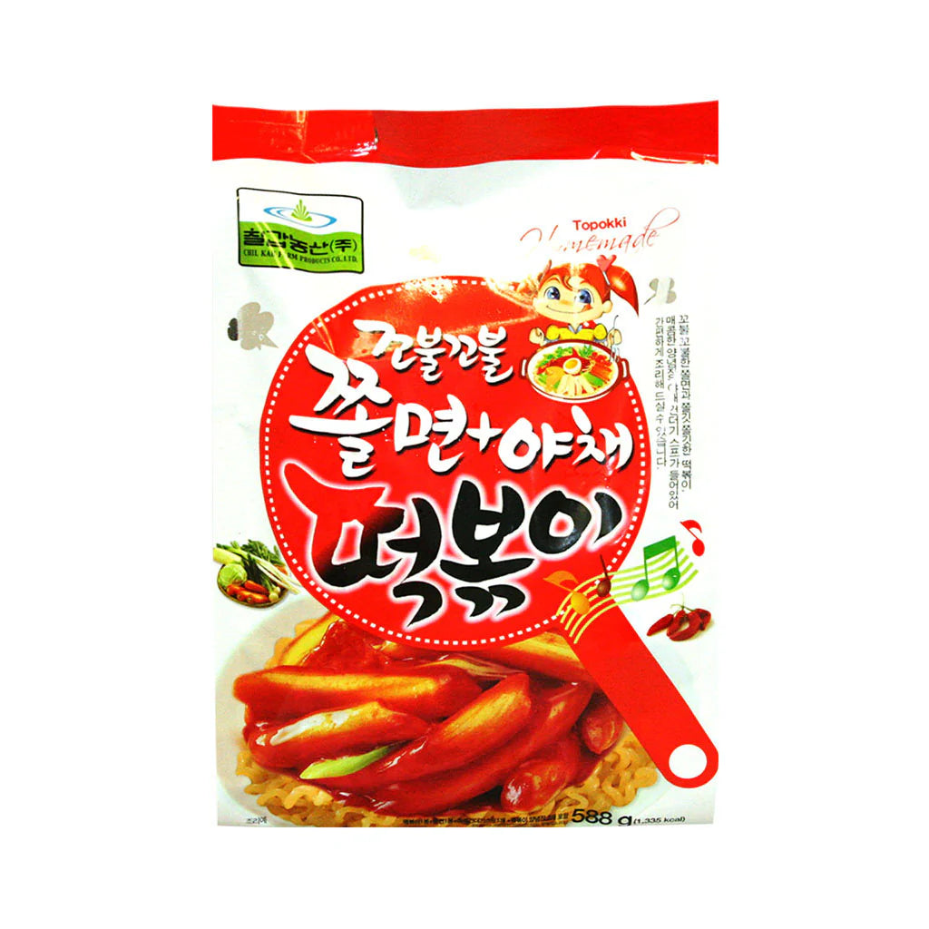 Chilkab Chewy Noodle +Tteokbokki 604G