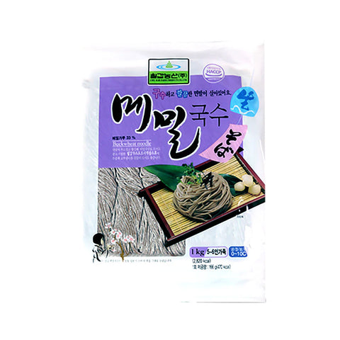 Chilkab Frozen Buckwheat Noodle (Soba)1Kg韩国荞麦面