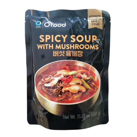 O'Food Spicy Soup (With Mushrooms) 450G