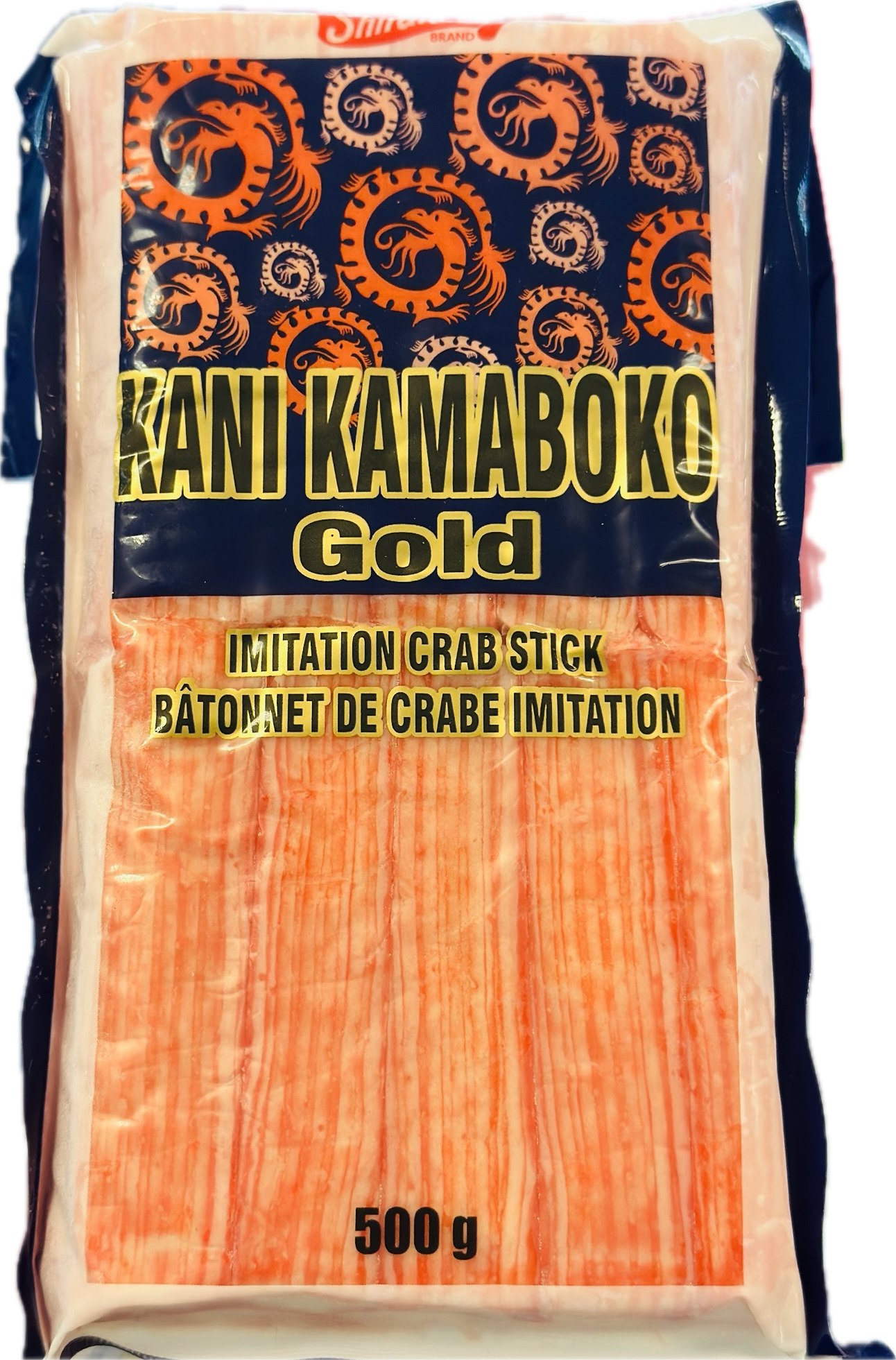 KANI KAMABOKO
Gold
IMITATION CRAB STICK
BÂTONNET DE CRABE IMITATION