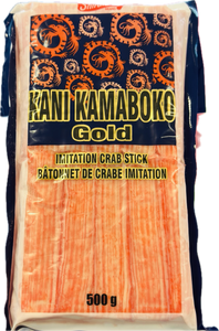 KANI KAMABOKO
Gold
IMITATION CRAB STICK
BÂTONNET DE CRABE IMITATION