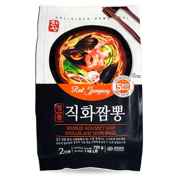 Jjamppong Spicy Seafood Noodle Soup 720G