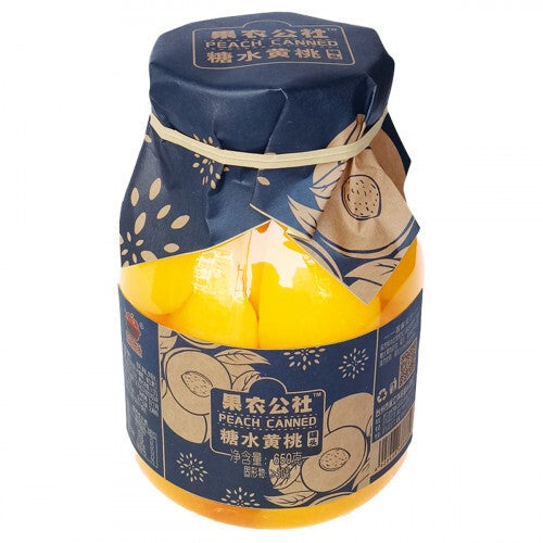 冬宝果农公社糖水黄桃 Fruit in Can-Yellow Peach