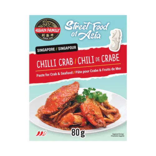 ASIAN FAMILY - PASTE SFA CHILL CRAB, 80 Gram