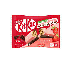 Nestle Kitkat Strawberry & Original
雀巢双味奇巧(草莓+巧克力味) 116g