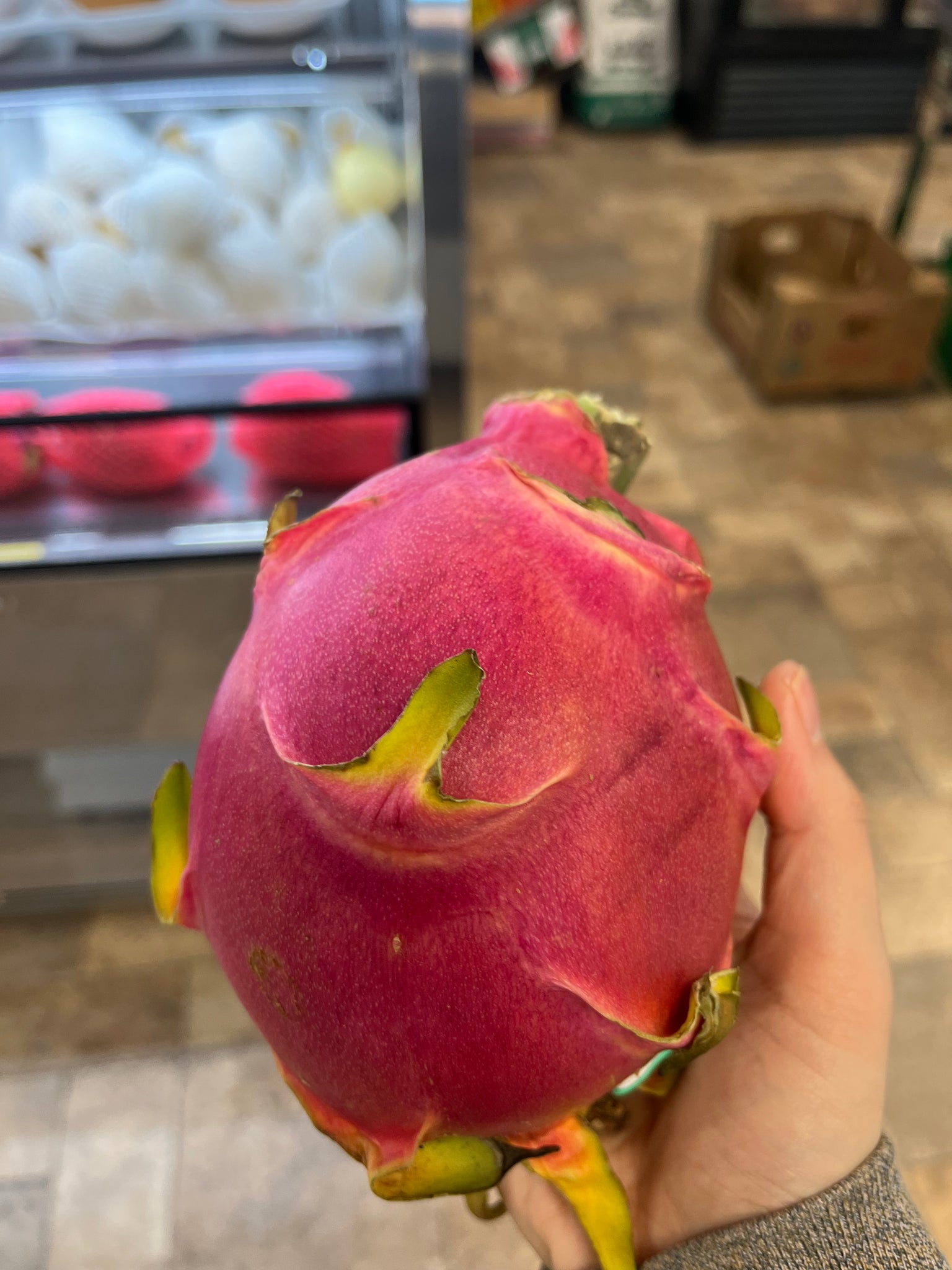 白心火龙果 white dragon fruit