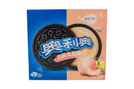 奥利奥夹心饼干 白桃乌龙味 OREO sandwich biscuit peach oolong flavor