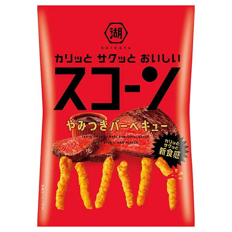 Koikeya corn sticks bbq beef flavor