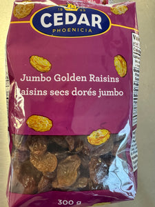 cedar Jumbo Golden Raisins