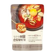 korean seafood soft Tofu stew