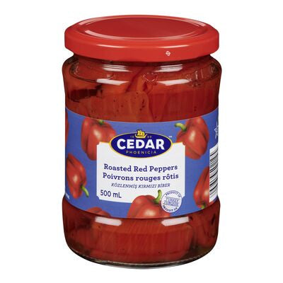 CEDAR Roasted Red Peppers 500mL