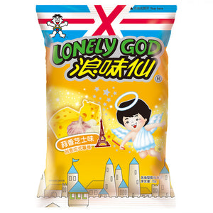 旺旺浪味仙薯卷蒜香芝士味 Want Want Lonely God Potato Twists Garlic Cheese Flavor 70g