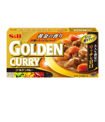 S&B – Golden Curry Sauce Block sweet