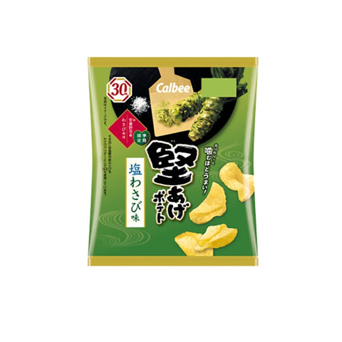 卡乐比薯片芥末咸味/=Potato chip salt wasabi flavor 60g