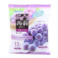 Orihiro konjac jelly grape flavor 120g