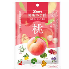 KANRO Peach Cough Candy 80g