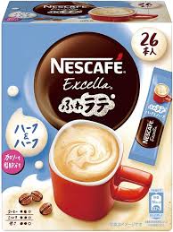 Nescafe Excella Fuwa Cafe Latte Half & Half Instant Coffee