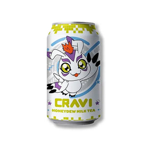 CRAVI Digimon Honeydew Milk Tea 315ml