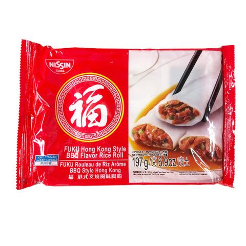 日清 港式叉烧肠粉 197g NISSIN BBQ Flavor Rice Roll