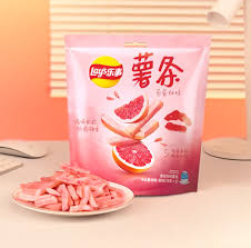 lay's french fries grapefruit flavor 乐事薯条 葡萄柚味1