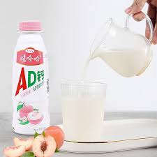 WAHAHA AD Calcium Milk Drink Peach Flavor