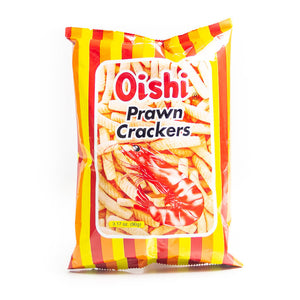 OISHI PRAWN CRACKERS CLASSIC 90G  虾条