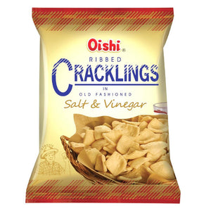 Oishi salt & Vinegar cracklings 90g