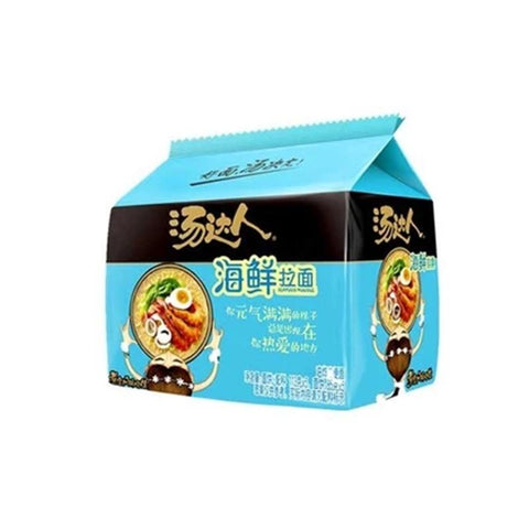 汤达人 海鲜拉面 Instant ramen with seafood flavor soup base