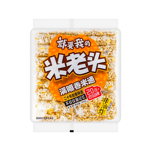 Puffed wheat (peanut)米老头满嘴香米通（花生味）400g