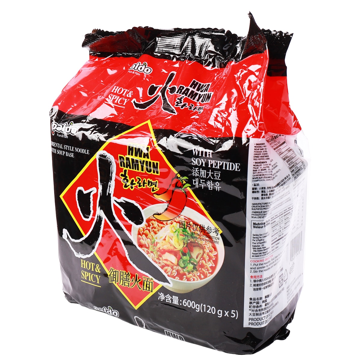 Paldo HWA Ramyun 御膳火面600g – Panda Foods