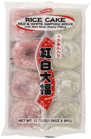 红白大福 rice cake red white daifuku mochi 360g