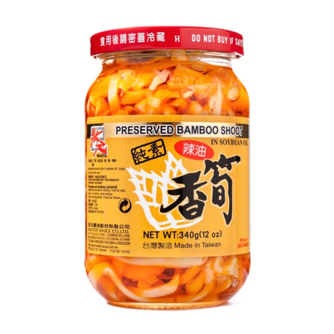 Chili Bamboo Shot Strip 辣油香荀 340ml