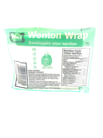 云吞馄饨皮400g wonton wraps